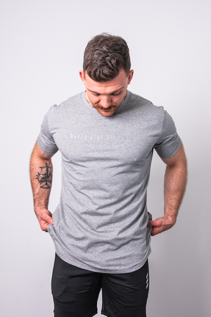 Open image in slideshow, LUXE RX T-Shirt | Athletic Grey
