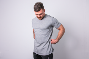 LUXE RX T-Shirt | Athletic Grey